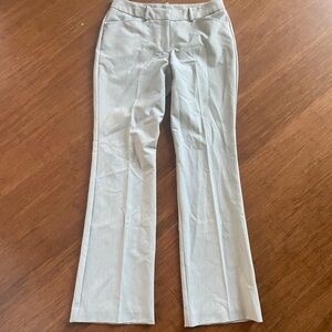 light grey trousers